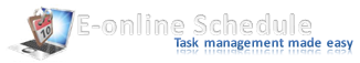 E Online Schedule : Task management made easy